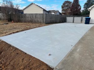 Concrete Driveway Addition in Nashville by Titan Concrete Company