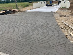 Concrete Driveway Addition in Nashville by Titan Concrete Company